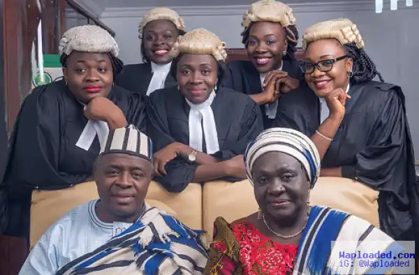 Meet The Nigerian Family With Five Girls & They Are All Lawyers